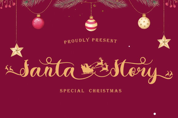 Santa Story Font