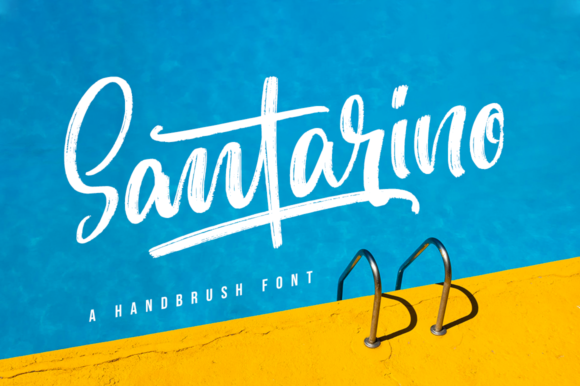 Santarino Font Poster 1
