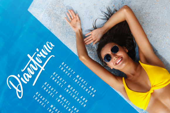 Santarino Font Poster 4