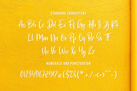 Santarino Font Poster 9
