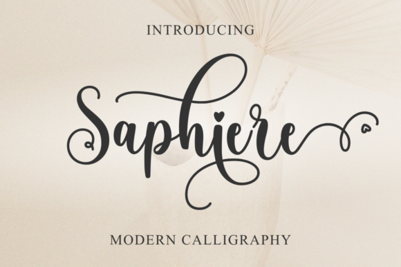 Saphiere Font