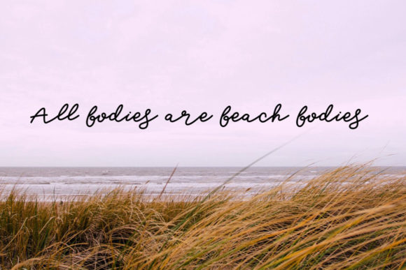 Sarah Font Poster 3