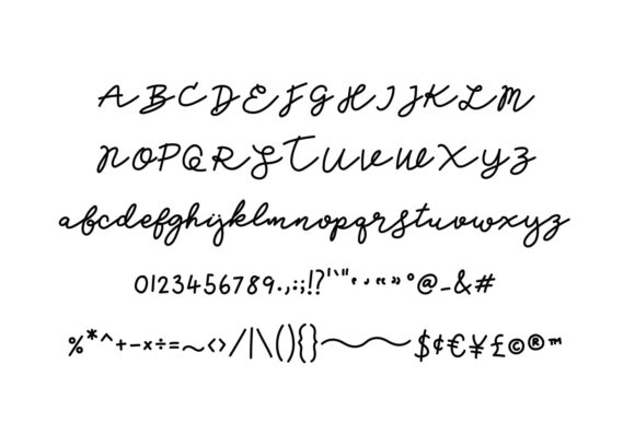 Sarah Font Poster 6