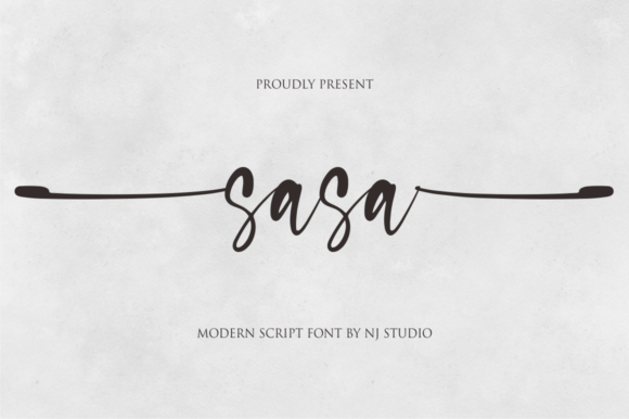 Sasa Font Sasa Font Poster 1