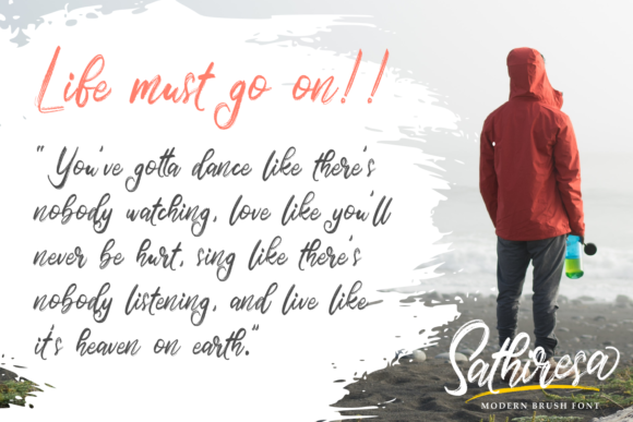 Sathiresa Font Poster 8