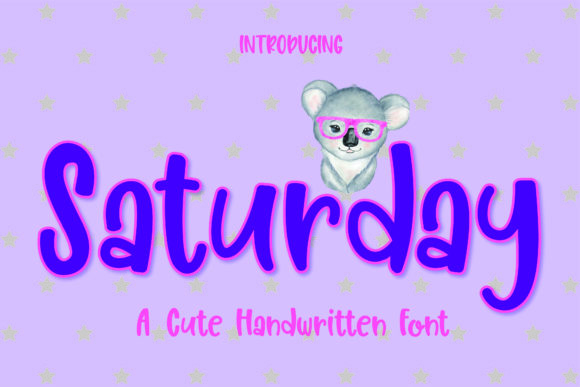 Saturday Font