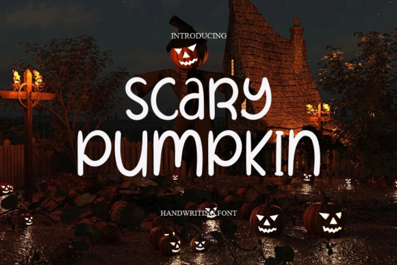 Scary Pumpkin Font Scary Pumpkin Font Poster 1