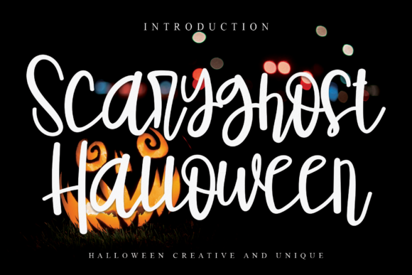 Scaryghost Halloween Font