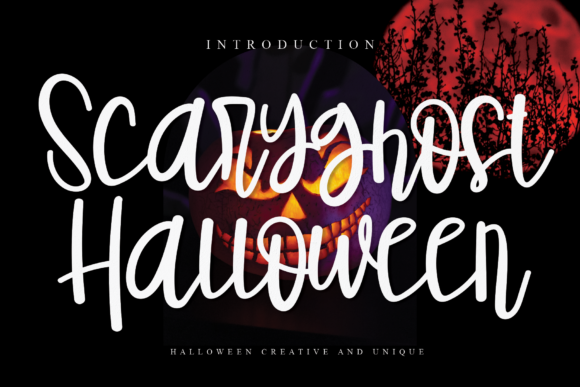 Scaryghost Halloween Font Poster 6
