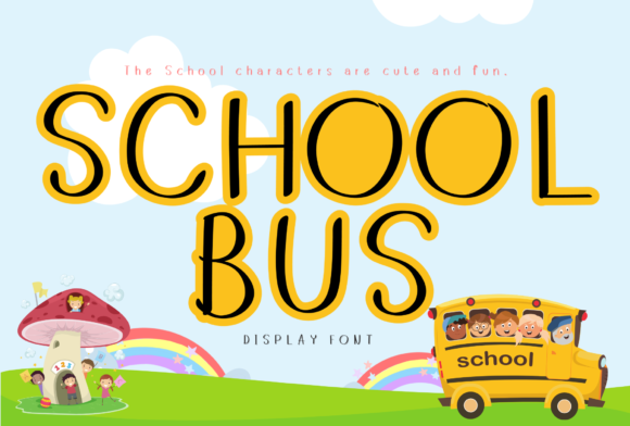 School Bus Font