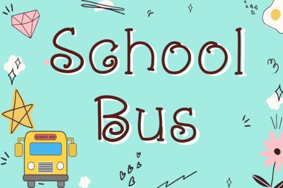 School Bus Font