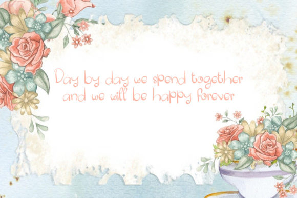 School Smile Font Poster 2