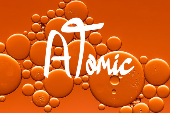 Science Font Poster 3