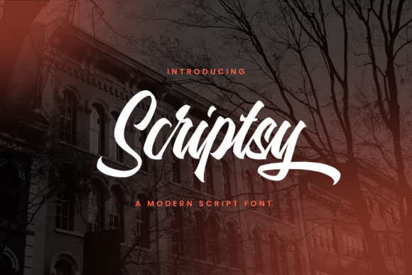 Scriptsy Font Poster 1