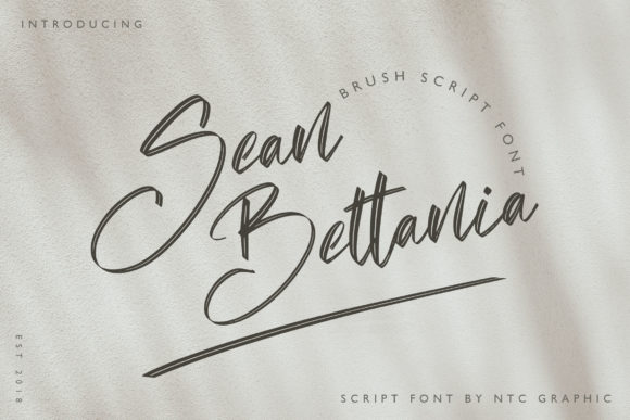 Sean Bettania Font