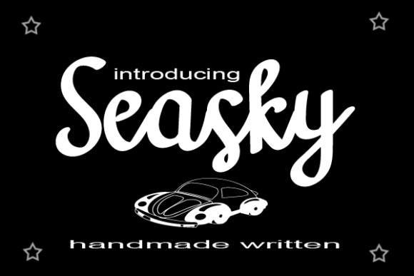 Seasky Font Poster 1