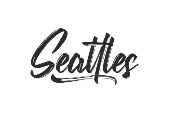 Seattles Font Poster 1