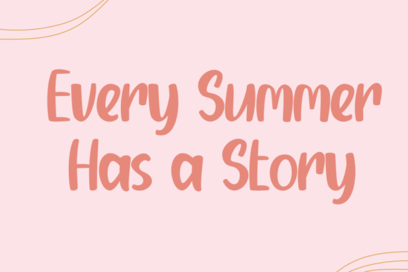 Secret Place Font Poster 3