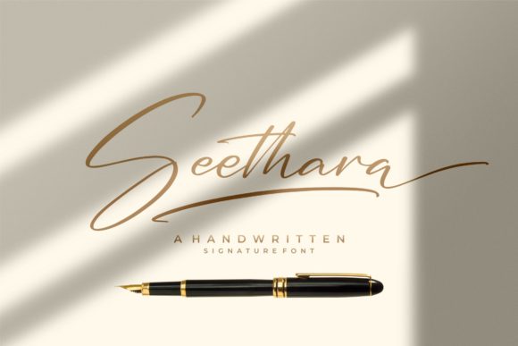 Seethara Font Poster 1