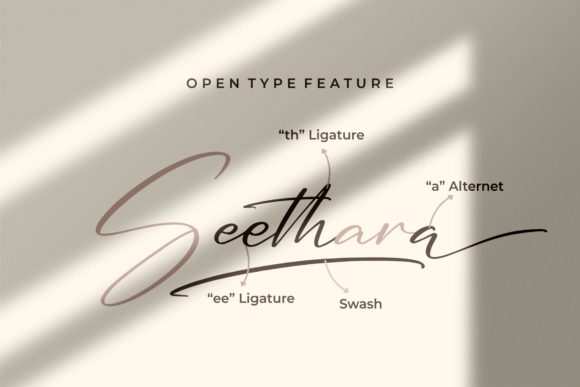 Seethara Font Poster 6
