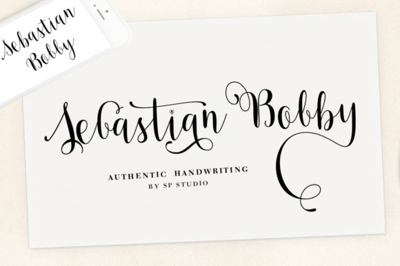 Sehatie Script Font Poster 6