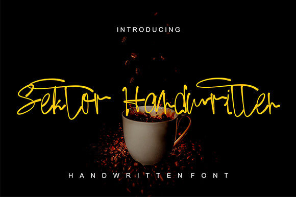 Sektor Coffee Font