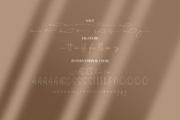 Senja Font Poster 7