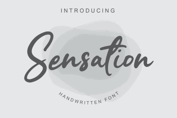 Sensation Font Poster 1