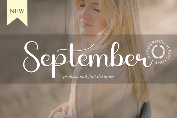 September Font Poster 1