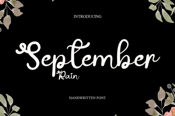 September Rain Font