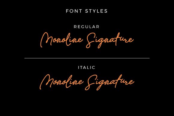 Serenade Font Poster 3