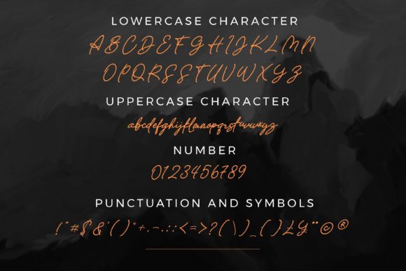 Serenade Font Poster 6
