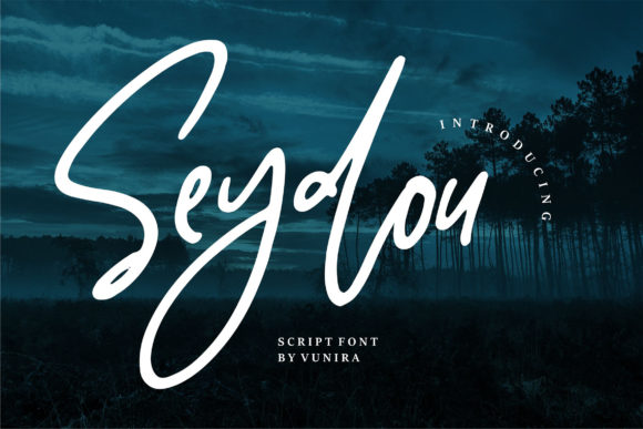 Seydou Font Poster 1