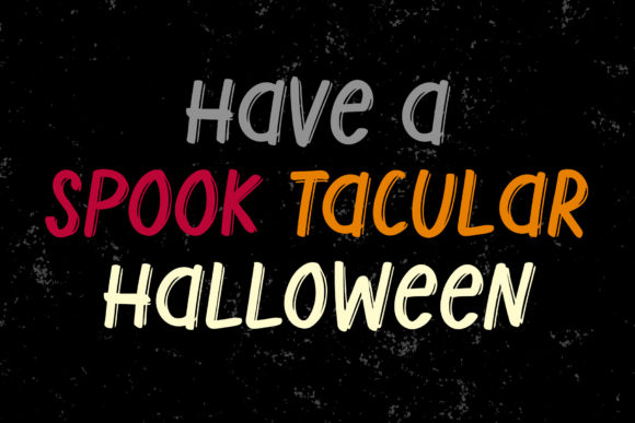 Shadow Zombie Font Poster 3