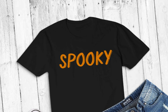 Shadow Zombie Font Poster 9