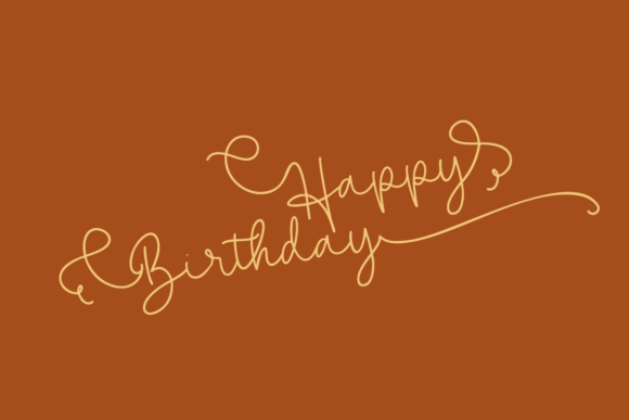 Shallylova Font Poster 2