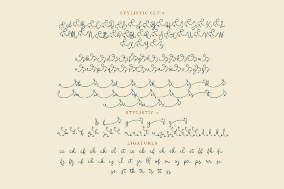 Shallylova Font Poster 11