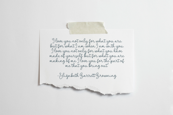 Shallylova Font Poster 8