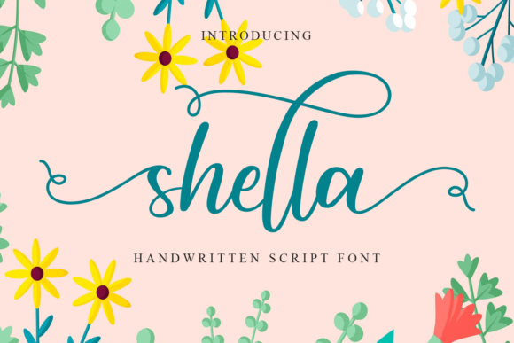 Shella Font Poster 1