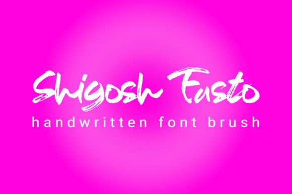 Shigosh Fasto Font Poster 1