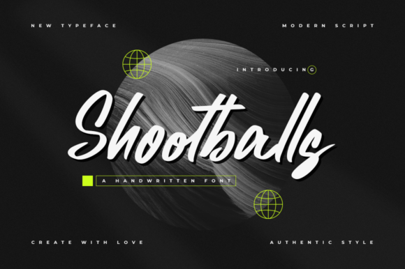 Shootballs Font Poster 1