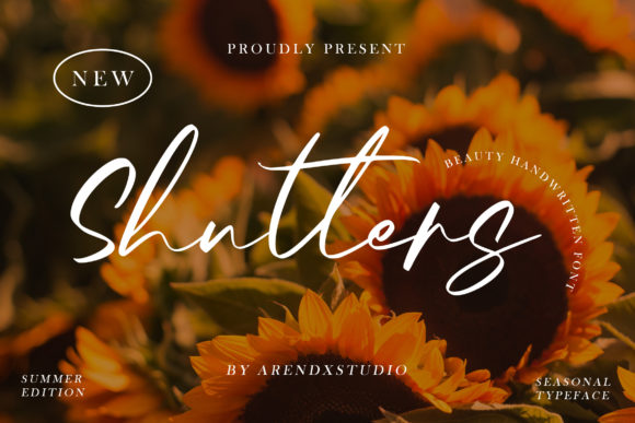 Shutters Font