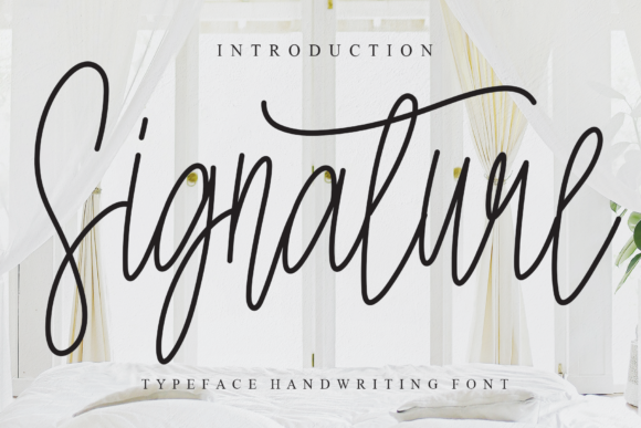 Signature Font