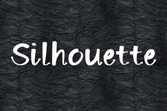 Silhouette Font