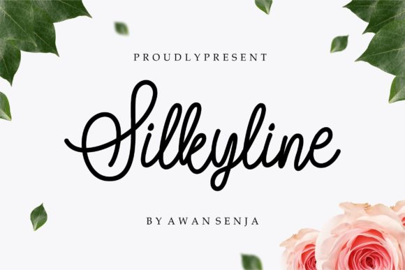 Silkyline Font Poster 1