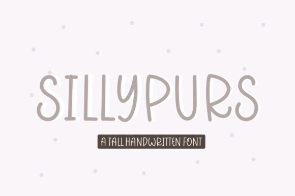 Sillypurs Font Poster 1