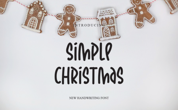 Simple Christmas Font