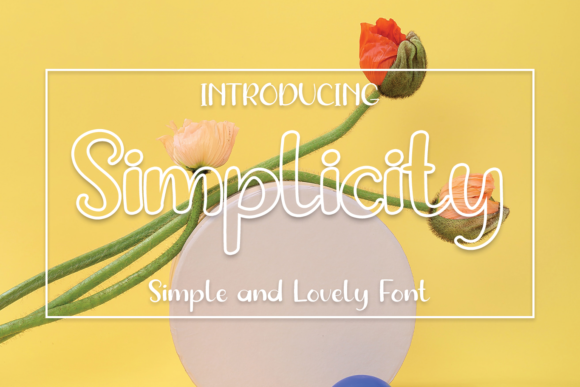 Simplicity Font