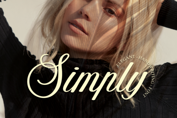 Simply Font Poster 1