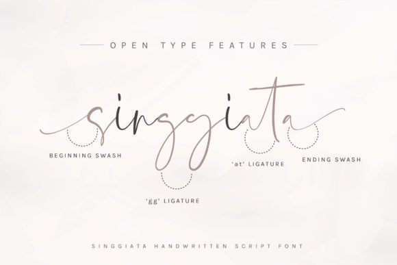 Singgiata Font Poster 12